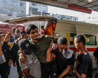 Dozens of Palestinians killed after Israeli forces open fire near aid delivery point, says Gaza civil defence agency – as it happened