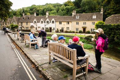 Cotswolds villagers call for ban on tourists’ drones after man filmed in bath