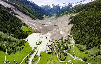 ‘This is ground zero for Blatten’: the tiny Swiss village engulfed by a mountain