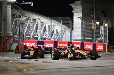 F1 standings: Title latest after Oscar Piastri and Lando Norris clash at Singapore Grand Prix
