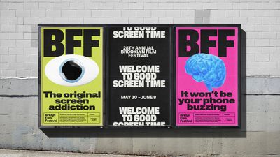Brooklyn Film Festival flips the script on screen time in playful new visual identity