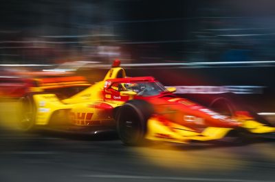Alex Palou’s dominant stretch undone by restart shunt in Detroit GP: video