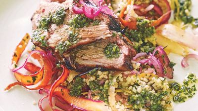 This 15-minute summer bulgur wheat salad is fresh, zingy and satisfying