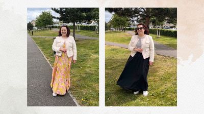 I've always struggled to find tailored jackets for my shape, this boucle jacket has revolutionised how I style my summer outfits
