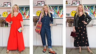 I'm a jumpsuit-loving fashion editor who wears jumpsuits to weddings, work and on weekends - here's how I style them for every outing