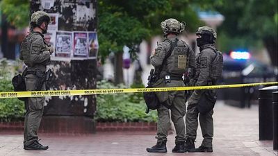 Flamethrower attack in Colorado leaves eight injured at Israeli hostages rally