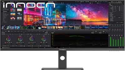 InnoCN takes aim at Apple with an affordable 40-inch 5K ultrawide monitor with factory calibration and a docking station