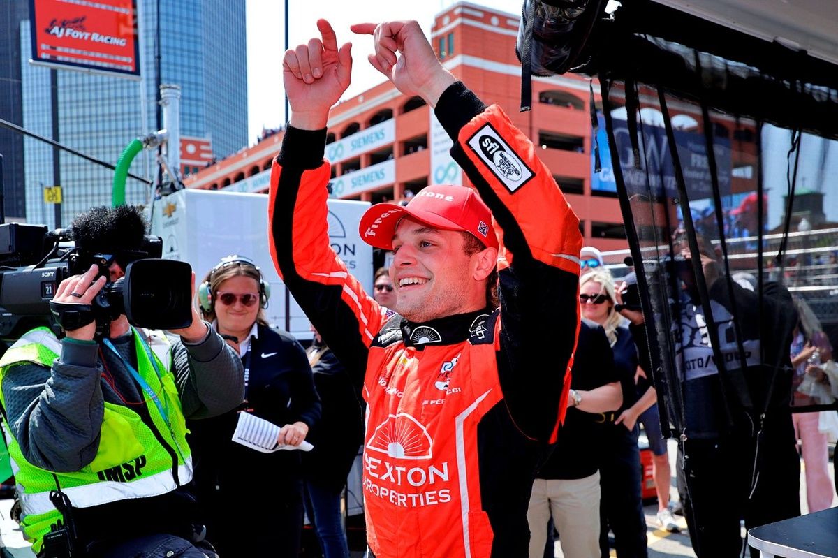 Santino Ferrucci seizes best-ever IndyCar finish after…