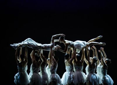 Ballet Preljocaj’s Swan Lake review – dystopian twist sucks the breath out of you