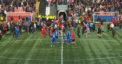 Ex-Rangers striker Lafferty sparks wild celebrations with cup-winning penalty