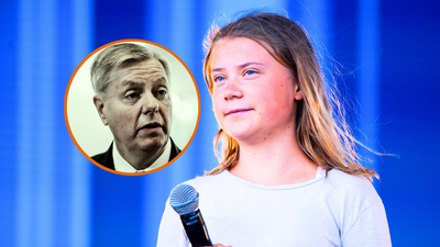 ‘Hope Greta and her friends can swim!’: Lindsey Graham vows to obliterate Greta Thunberg ship bringing aid to Gaza