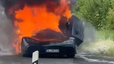 This Burning Mercedes-AMG One Breaks Our Hearts