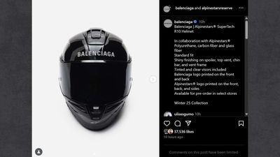 This Fashion Brand Finally Made An Actual Piece Of Motorcycle Gear, It Doesn't Suck