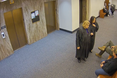 New video shows Judge Hannah Dugan with federal agents in moment that led to her arrest
