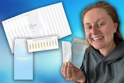 Gleam’s teeth whitening strips worked in less than a week – and they’re a third off now