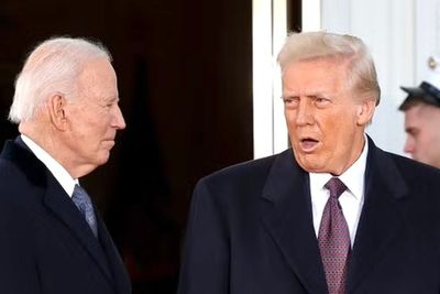 Trump amplifies another conspiracy theory – this time about Biden