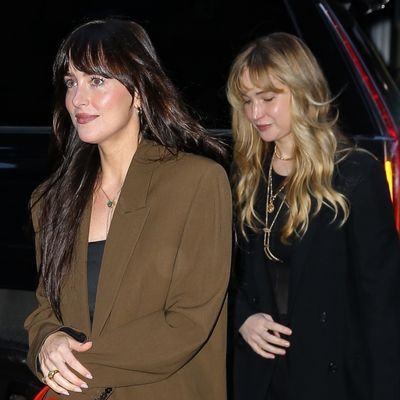 The Row's Best Bag Campaign Is Dakota Johnson and Jennifer Lawrence's New York Girls' Night Out