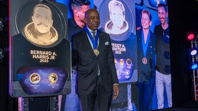 Two space vets added to Astronaut Hall of Fame as one awaits launch