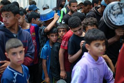 ‘At least 24 Palestinians killed’ near Gaza aid site as Israeli military open fire
