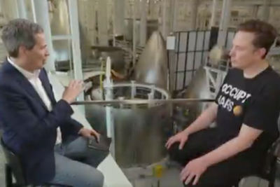 Awkward moment Elon Musk dodges question about Donald Trump during live interview