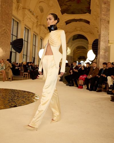 A Pared-Back Paris Haute Couture Week Fall 2025 Is Starting Off With a Bang With Schiaparelli