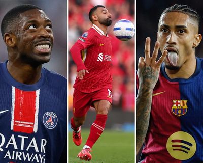 From Dembélé to Salah: six contenders in an open race for men’s Ballon d’Or