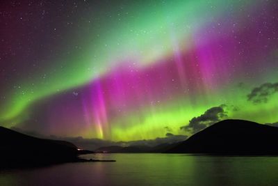 Did a Powerful Solar Storm Just Set the U.S. Sky Ablaze with Rare Northern Lights?