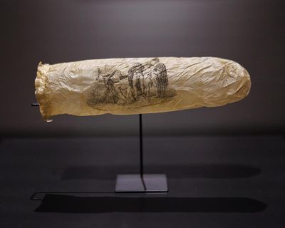 Dutch museum to display 200-year-old condom probably made from sheep’s appendix