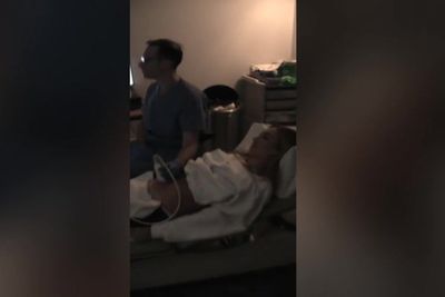 Adorable moment Sophie Habboo and Jamie Laing hear unborn baby’s heartbeat for first time