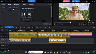 I tested Cyberlink PowerDirector 365 on both a Mac and Windows PC and it's great... if you like AI tools