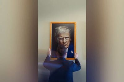 New official presidential portrait of Donald Trump unveiled at White House