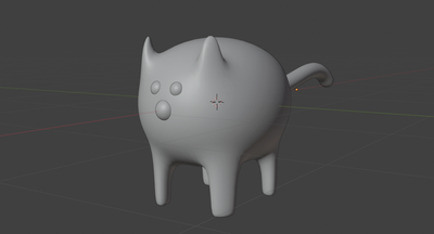 Here's how to model a cute cat (or anything else) in Blender in under 4 minutes