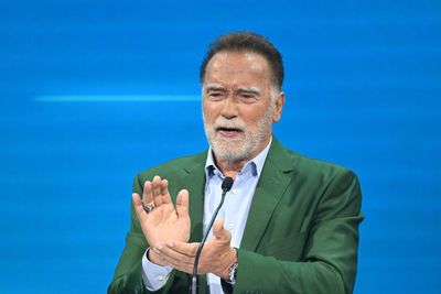 Arnold Schwarzenegger tells climate activists to 'stop whining' because they don't have any support from the White House. 'Sometimes problems need to be solved by the people'