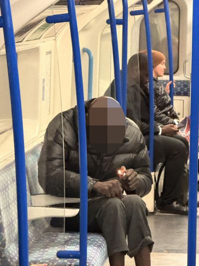 Tube drug use falls for first time in three years despite passenger seen smoking crack pipe