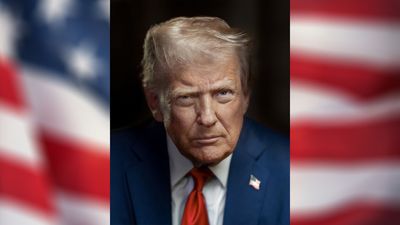 Trump’s new Presidential portrait beefs up his broody personal rebrand