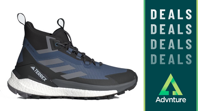 The stylish Adidas Terrex Free Hiker 2.0 boots kept my feet dry even when I waded through a Scottish loch, and they're a massive 50% off right now