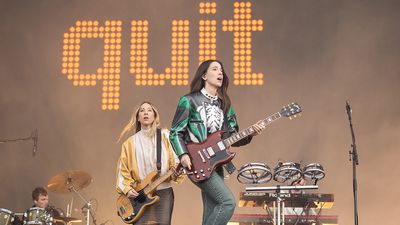 “It’s always a guy... It’s like, we’re playing with wireless. Are you an idiot?”: Haim hit back at keyboard warriors who accuse them of not playing their instruments live on stage, and the rock establishment’s refusal to accept them