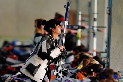 Connecticut man gets 33 years in prison for stray-bullet killing of Olympian's mother
