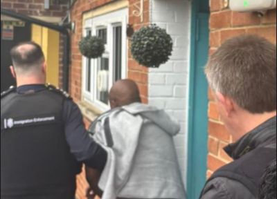 Six arrested in dawn raids on suspicion of smuggling hundreds of migrants into UK to work in care homes