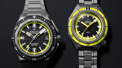 Zenith upgrades its DEFY Extreme Diver with a bold, bright new colour