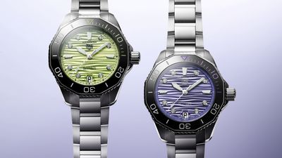 New TAG Heuer Aquaracer dive watches show just how pretty they can be