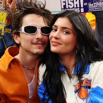 Kylie Jenner Packed Knicks-Themed Lingerie for Her Game Night Date With Timothée Chalamet