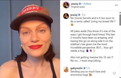 Jessie J diagnosed with breast cancer and reveals surgery plans