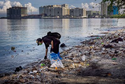 New plastic that dissolves in seawater raises hopes for tackling ocean pollution