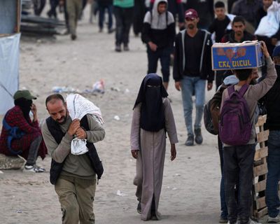 Gaza food hub stops operations for second day as access routes remain ‘combat zones’