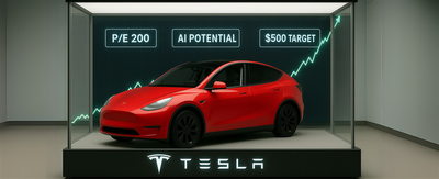 Tesla’s Lofty 200 P/E Could Mean More Upside