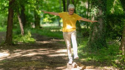 These three balance exercises will “make you more resilient to falls” as you age, according to a physical therapist