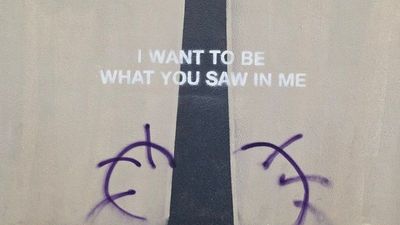 Banksy’s new artwork temporarily (and naughtily) defaced in France