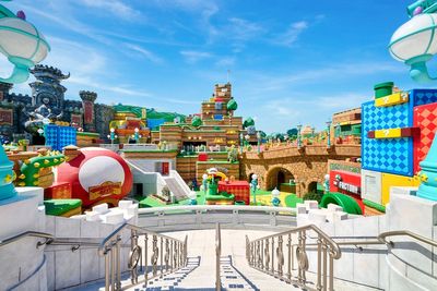 Inside the new Epic Universe theme park with 11 new rides