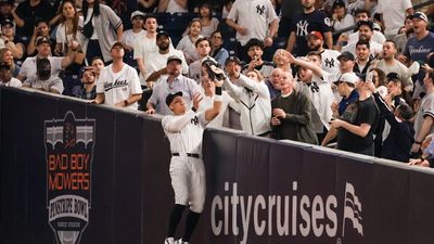 Yankees Fan Interferes With Aaron Judge in Same Spot as Infamous Mookie Betts Play